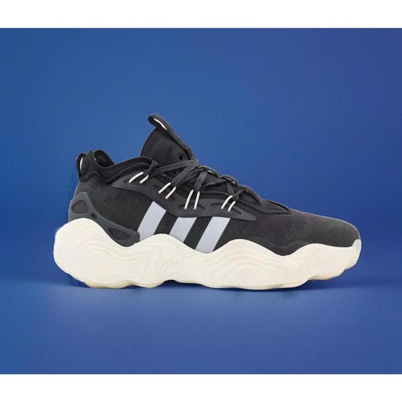 $139 Adidas Men’s Trae Young 3 Basketball Size 14 Black White  IE9362 main image 4